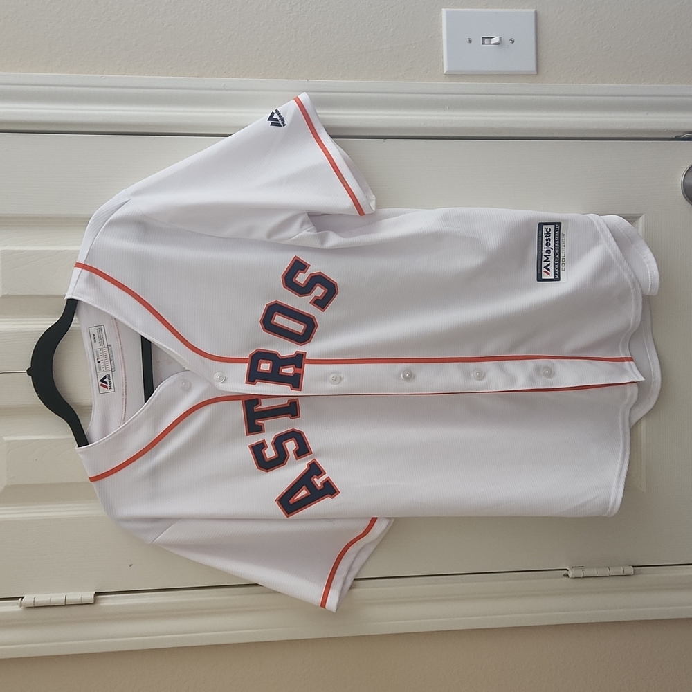 Houston Astros Carlos Correa Men's White Jersey